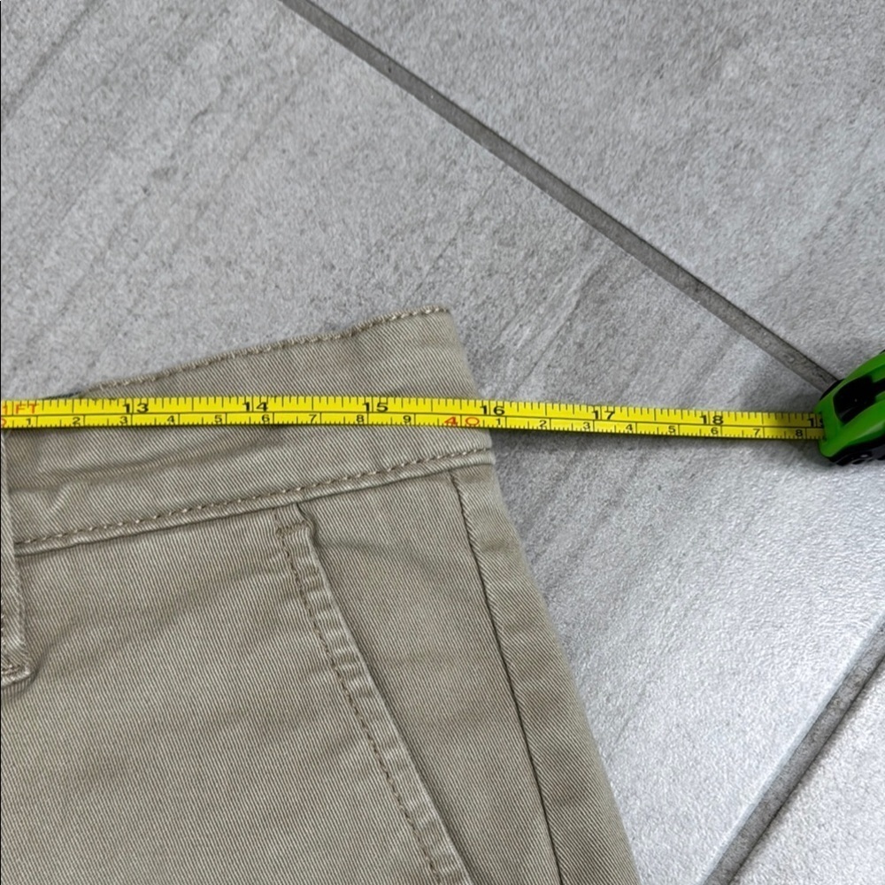 Nautica Tan Flat Front Shorts Lightweight Casual - Picture 7 of 9
